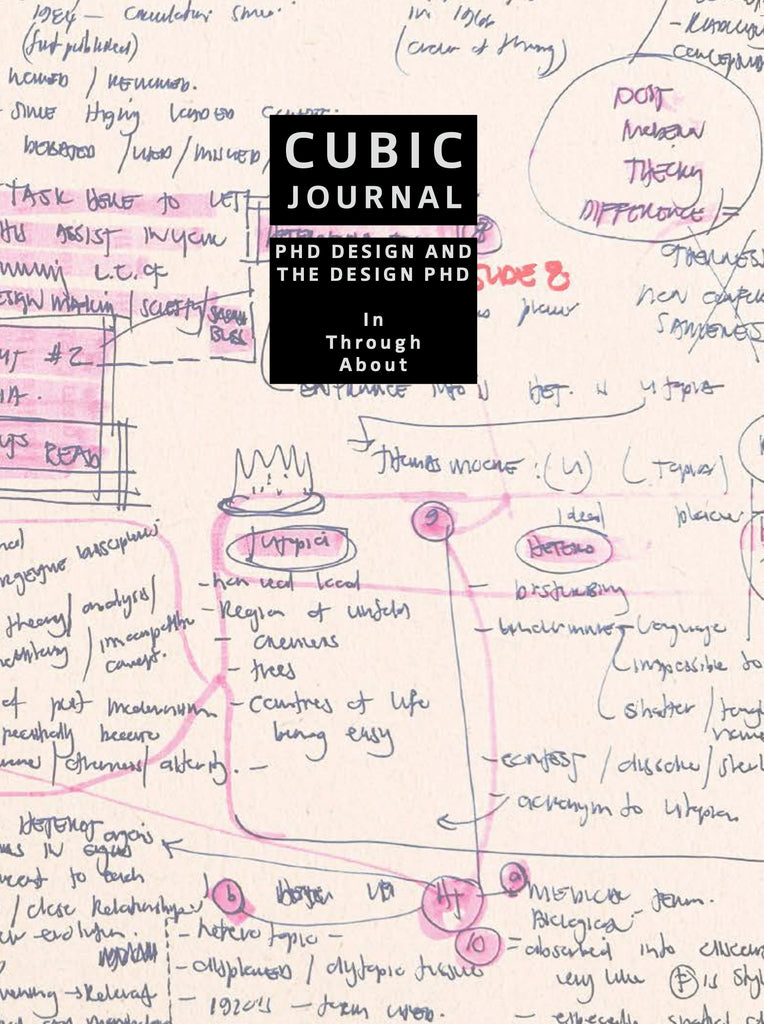 CUBIC JOURNAL Issue #7 PhD Design and the Design PhD