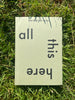 all this here. herman de vries